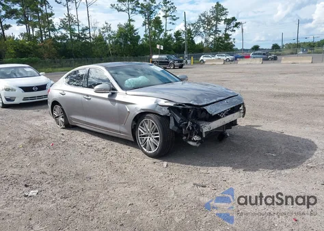 2021 Genesis G70 2.0T Rwd из США, поврежденный, VIN KMTG34LA4MU073048